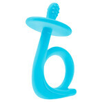 AKUKU, silicone teether, blue snail, A0114, from birth, 1 pc