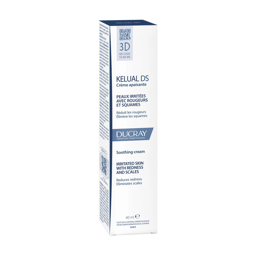 Ducray Kelual DS, verzachtende crème tegen vervellen, 40 ml