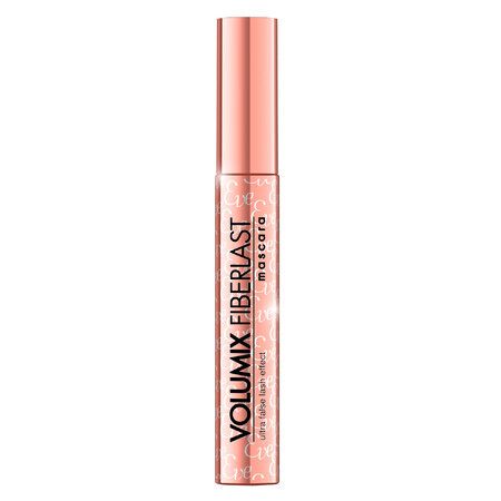 Eveline Cosmetics Volumix Fiberlast Ultra Valse Wimpers Effect, verdikkende en verlengende mascara, 10 ml