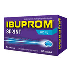 Ibuprom Sprint 200 mg, 40 softgels