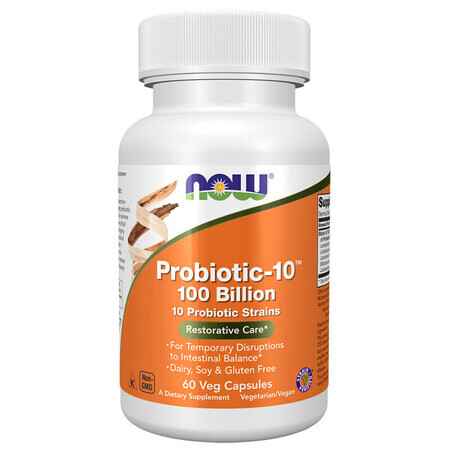 Now Foods Probiotic-10 100 billion, 60 vegan capsules