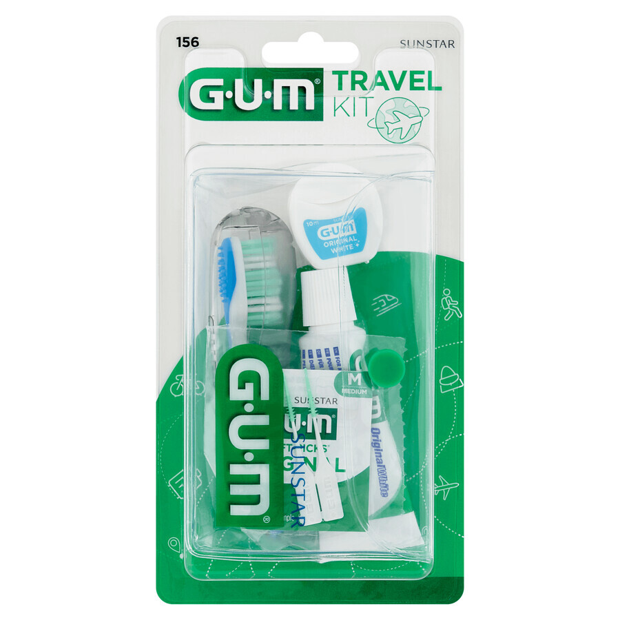 Kit de voyage Sunstar Gum, kit de voyage