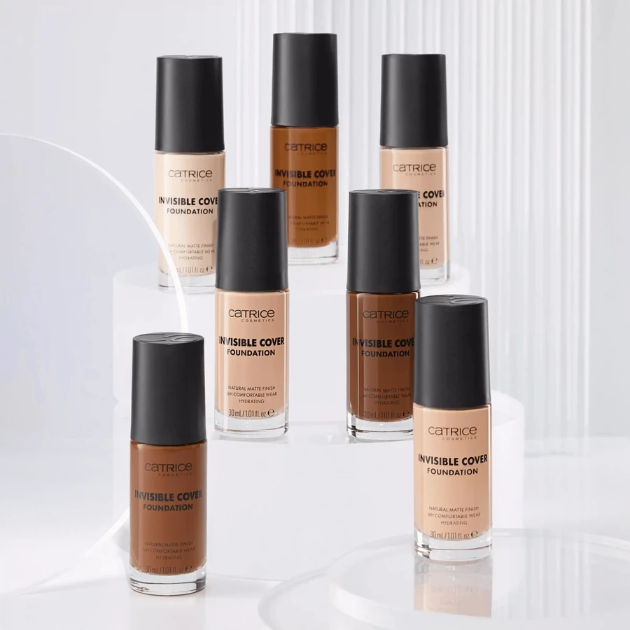 Catrice Invisible Cover Foundation, podkład, nr 040N, 30 ml: ceny i cechy