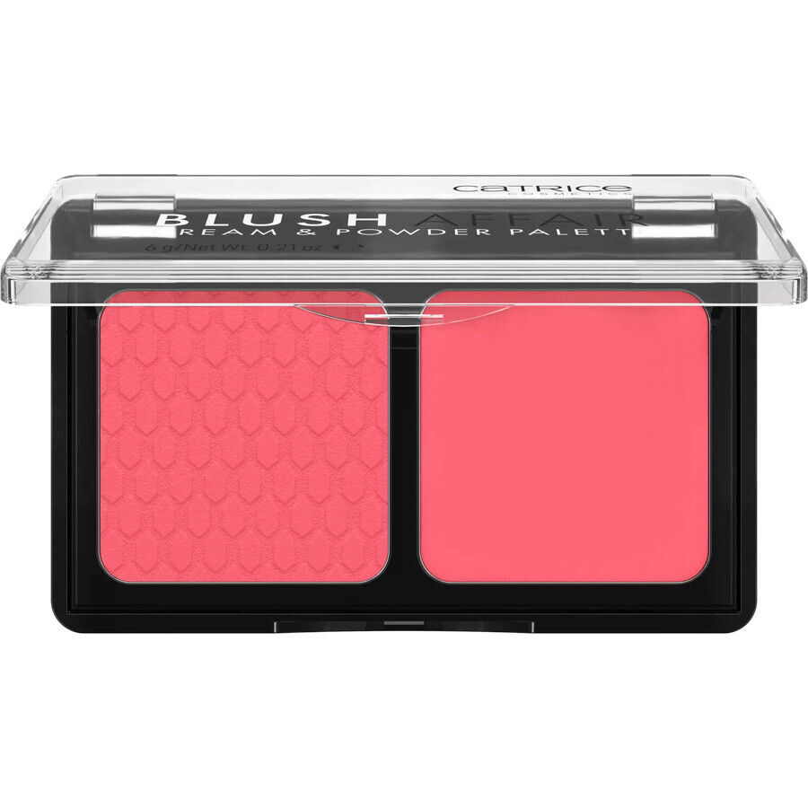 Catrice Blush Affair Cream & Powder Palette, blush, Stunning Strawberry, 010, 6 g