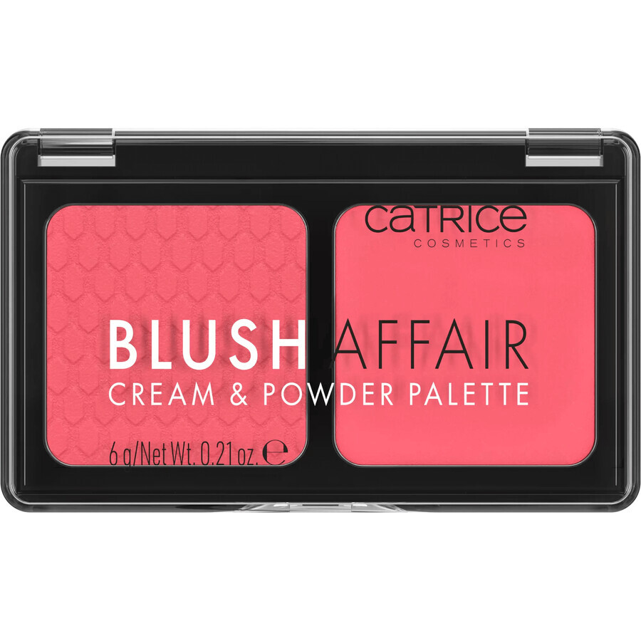 Catrice Blush Affair Cream & Powder Palette, blush, Stunning Strawberry, 010, 6 g