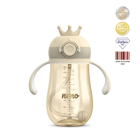 Neno Mio 2, Flasche mit Strohhalm, Creme, ab 12 Monaten, 280 ml