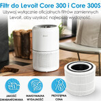 Levoit, hepa filter voor Core 300 en 300S luchtreiniger, 1 stuk