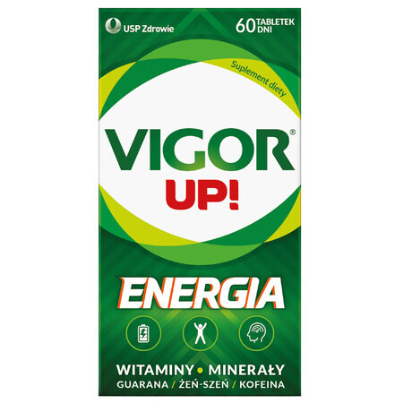 Vigor Up! Energie, 60 tabletten