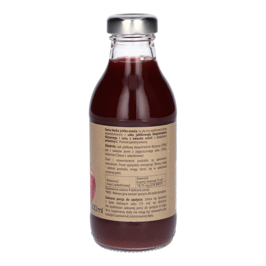 Sema Herba appel appelbes, sap, 300 ml