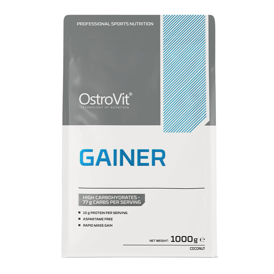 OstroVit Gainer, Kokosnuss-Geschmack, 1000 g