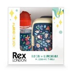 Rex London set, fiambrera desayuno + lata, hadas