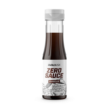 Sauce barbecue zéro, 350 ml, BioTech USA