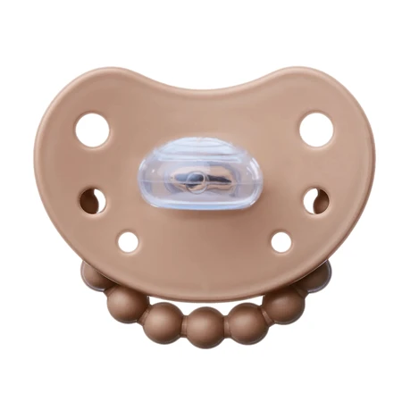Luu Kids, fopspeen, positionering, silicone, Melk Hazelnoot, vanaf 6 maanden, 1 stuk