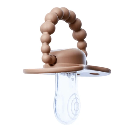 Luu Kids, fopspeen, positionering, silicone, Melk Hazelnoot, vanaf 6 maanden, 1 stuk