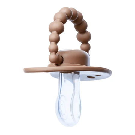 Luu Kids, fopspeen, positionering, silicone, Melk Hazelnoot, vanaf 6 maanden, 1 stuk