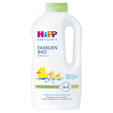 HiPP Babysanft Sensitive, bath lotion for the whole family, 1000 ml