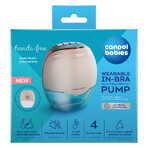 Canpol Babies, electric breast pump, cordless, housing, hands free, 20/100, 1 pc