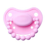 Luu Kids, fopspeen, positionering, silicone, Pink A Boo, vanaf 6 maanden, 1 stuk