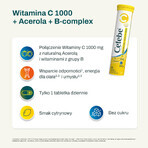 Cetebe Vitamin C 1000 + Acerola + B-complex, lemon flavor, 20 effervescent tablets