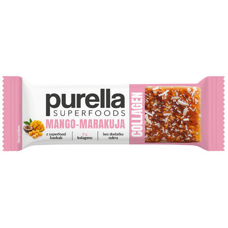 Purella SuperFoods Collageenreep, mango-maracuja, 40g