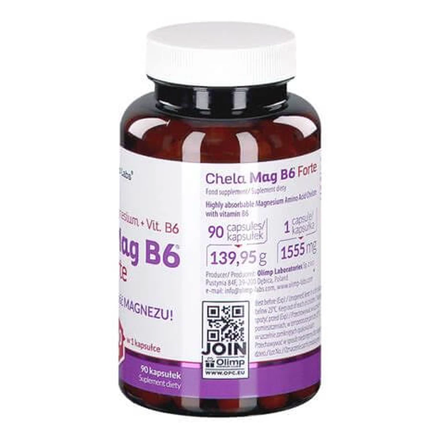 Olimp Chela-Mag B6 Forte, 90 capsules