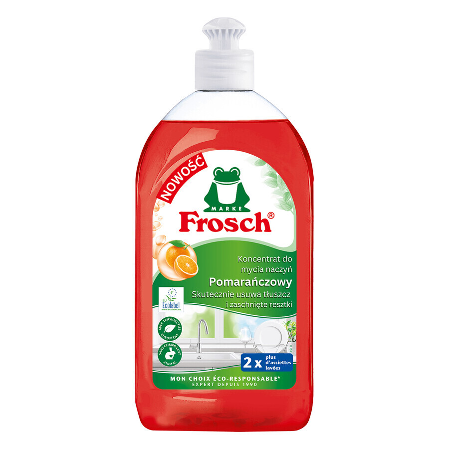 Frosch dishwashing concentrate, orange, 500 ml