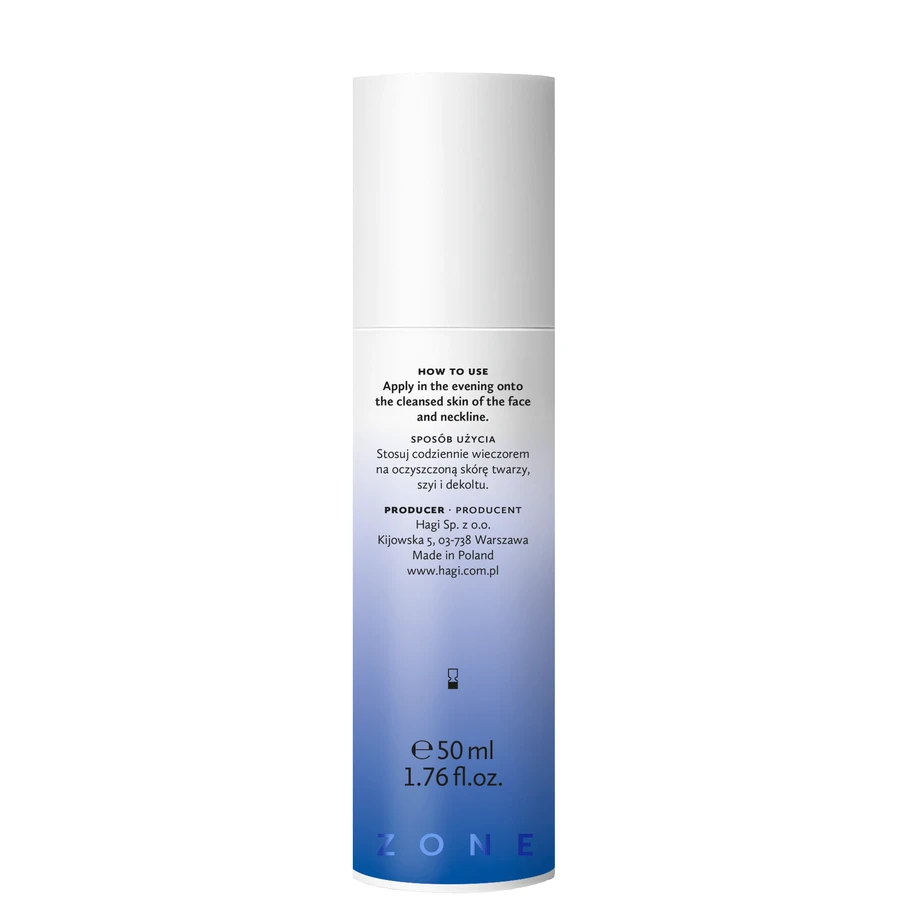 Hagi Aqua Zone, cremă de noapte hrănitoare și hidratantă, piele care are nevoie de regenerare, 50 ml