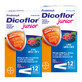 Dicoflor Junior, voor kinderen vanaf 3 jaar en volwassenen, bessensmaak, 2 x 12 sachets