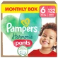 Pampers Harmonie Pants 6 (15+ kg), pieluchomajtki, 132 sztuki