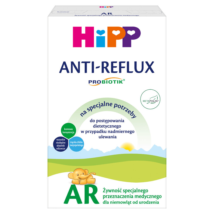 HiPP AR, voor kinderen met plasneiging, vanaf de geboorte, 300 g RREAK PACK