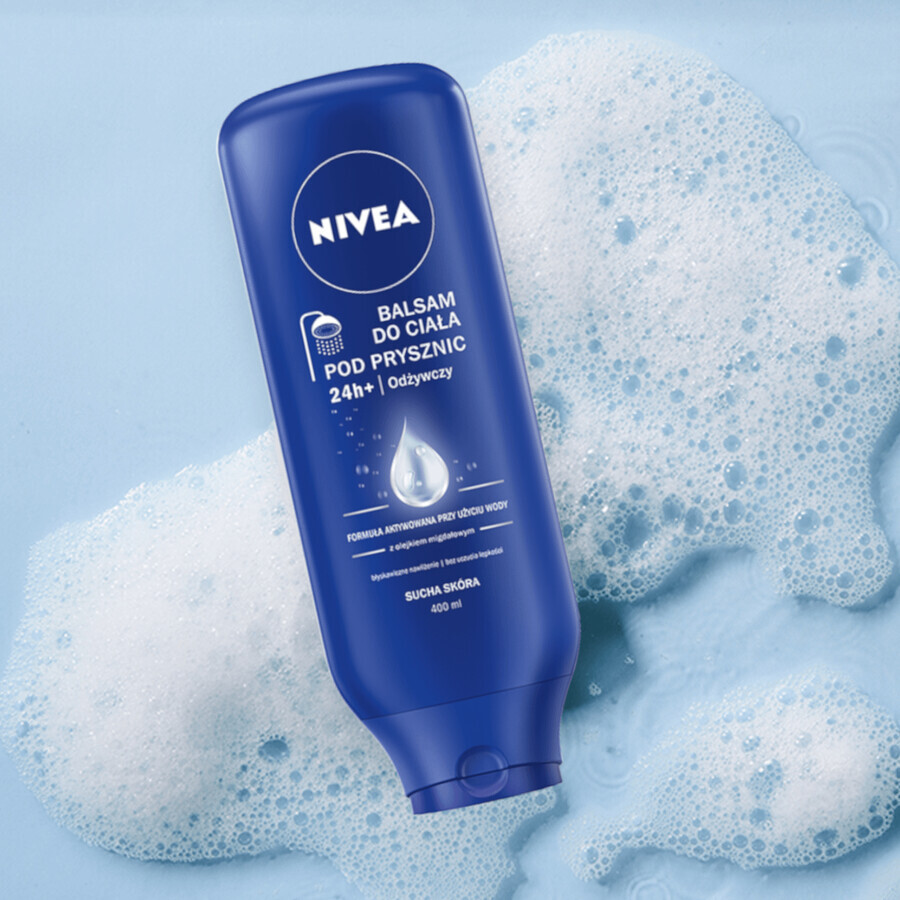 Nivea nourishing body lotion for shower, dry skin, 400 ml