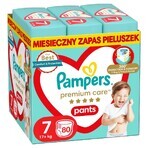 Pampers Premium Care Pants, Windeln Größe 7, 17+ kg, 80 Stück