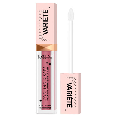 Eveline Cosmetics Varie Variete Cooling Kiss, volumegevende lipgloss met verkoelend effect, nr. 05, 6.8 ml