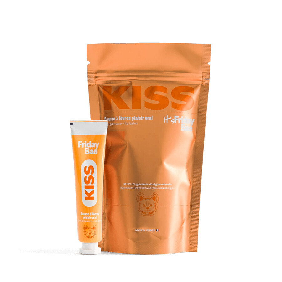 Friday Bae KISS, lip gloss, stimulating, 15 ml