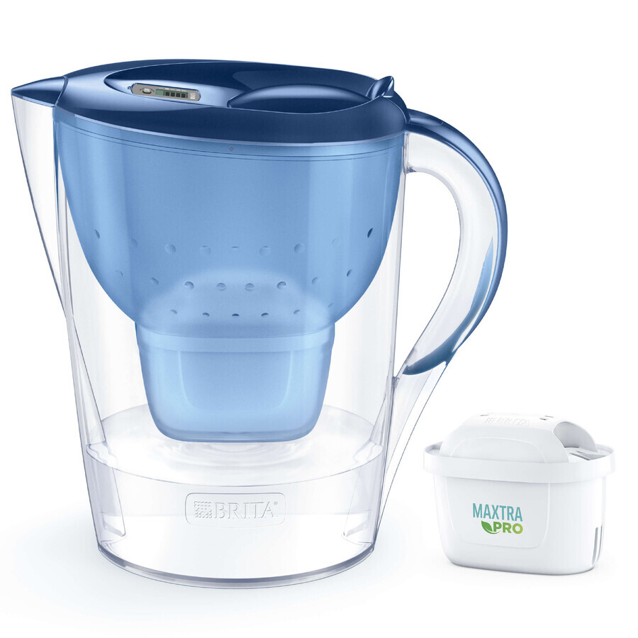 Brita Marella, pitcher with filter XL 3,5 l, blue + Maxtra Pro Pure Performance filter, 1 pc