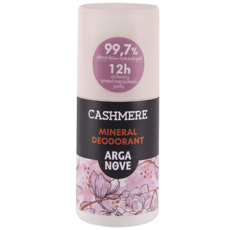 Arganove roll-on deodorant met minerale aluin, Kasjmier, 50 ml