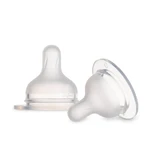 Canpol Babies, silicone nipple for S-Shape XL bottle, quick/feed, 59/894, from 9 months, 2 pieces
