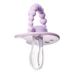 Luu Kids, ciuccio, posizionamento, silicone, Lavanda francese, 3-6 mesi, 1 pz.