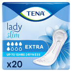 Tena Lady Slim Set, gespecialiseerd maandverband, Extra, 2 x 20 stuks + ProSkin Pants Absorbent Normal Panty, maat M en L, 2 stalen