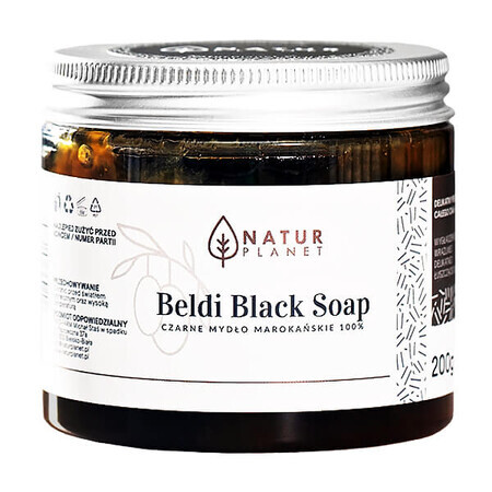 Natur Planet, Săpun negru marocan, 200 g