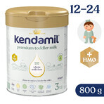 Kendamil Premium 3 HMO+ set, junior melk, na 12 maanden, 3 x 800 g + Skippy, springer vrij