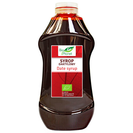 Bio Planet, sirop de dattes bio sans gluten, 874 ml