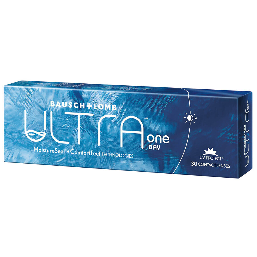 Ultra ONEday, lentile de contact, 1 zi, sferice, -1.75, 30 buc