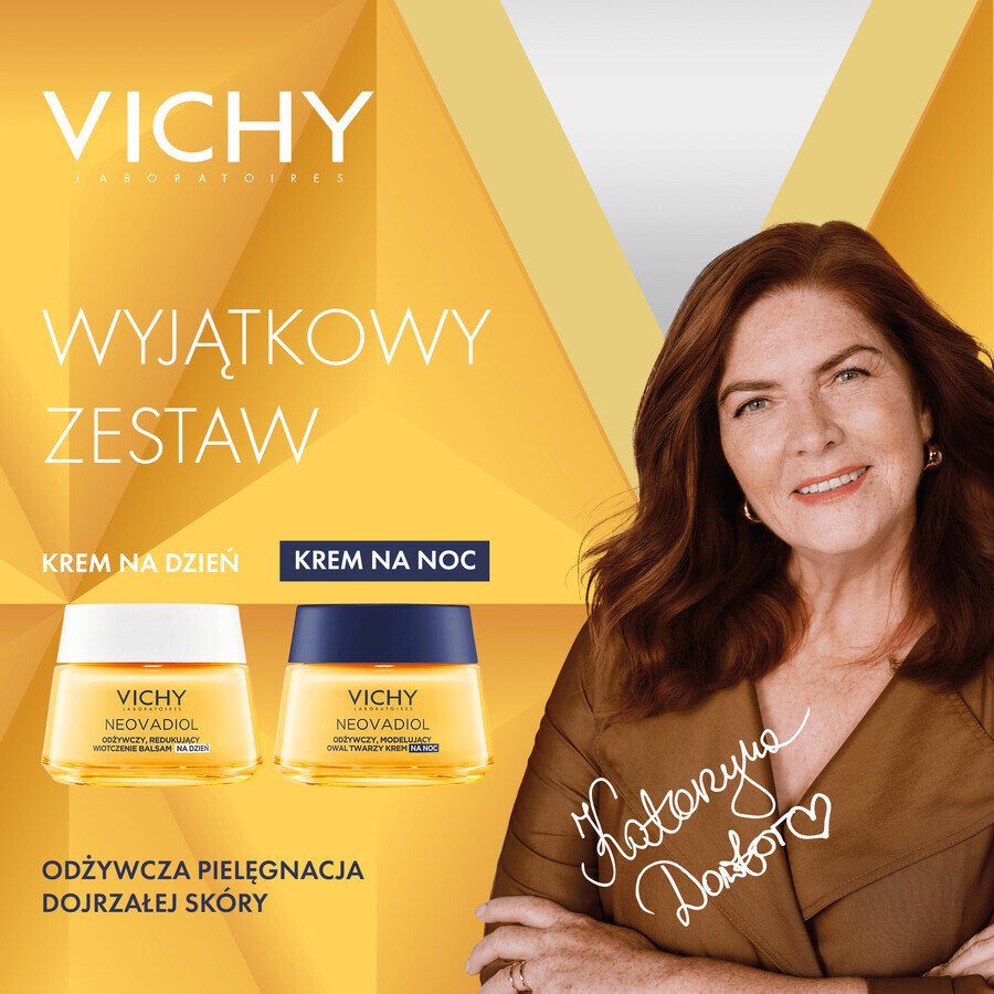 Set Neovadiol Magistral di Vichy, lozione giorno contro il rilassamento cutaneo, 50 ml + crema notte, 50 ml