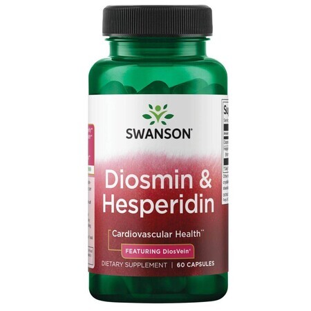 Swanson Diosmine & Hesperidine, 60 capsules