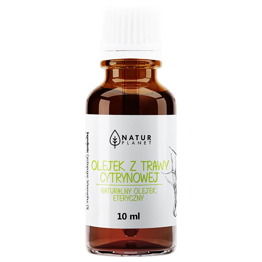 Natur Planet, aceite de hierba limón, 10 ml
