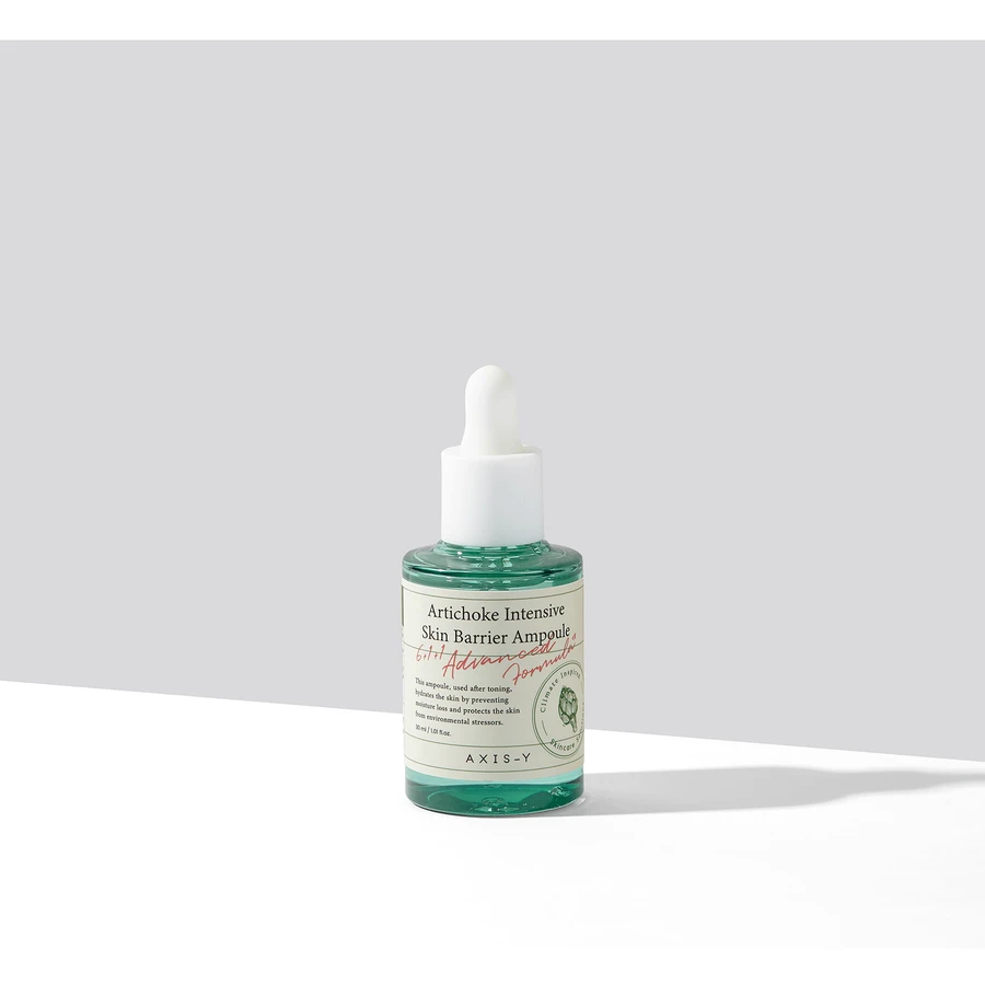 Axis-y Artisjok Intensieve Huidbarrière Ampul, gezichtshydraterende serum-ampul, 30 ml