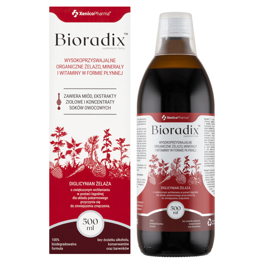 Bioradix, fier lichid, 500 ml