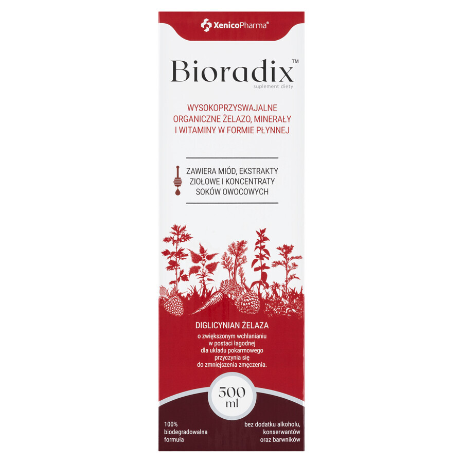 Bioradix, fier lichid, 500 ml