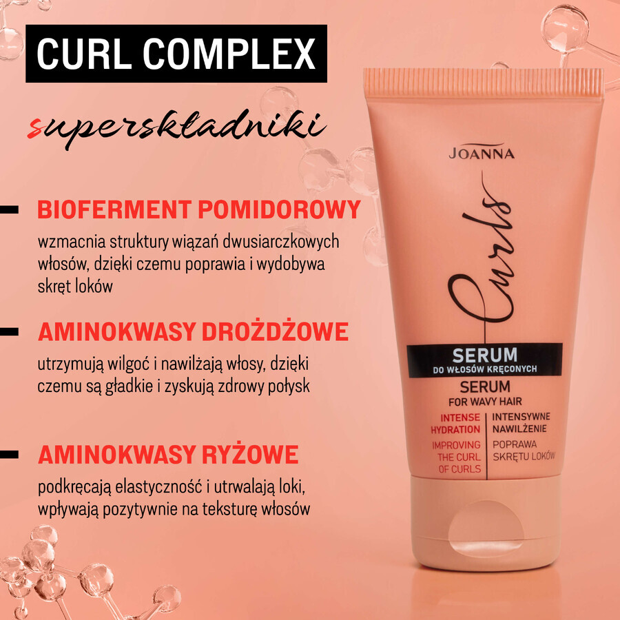 Joanna Curls, serum voor krullend haar, 50 g